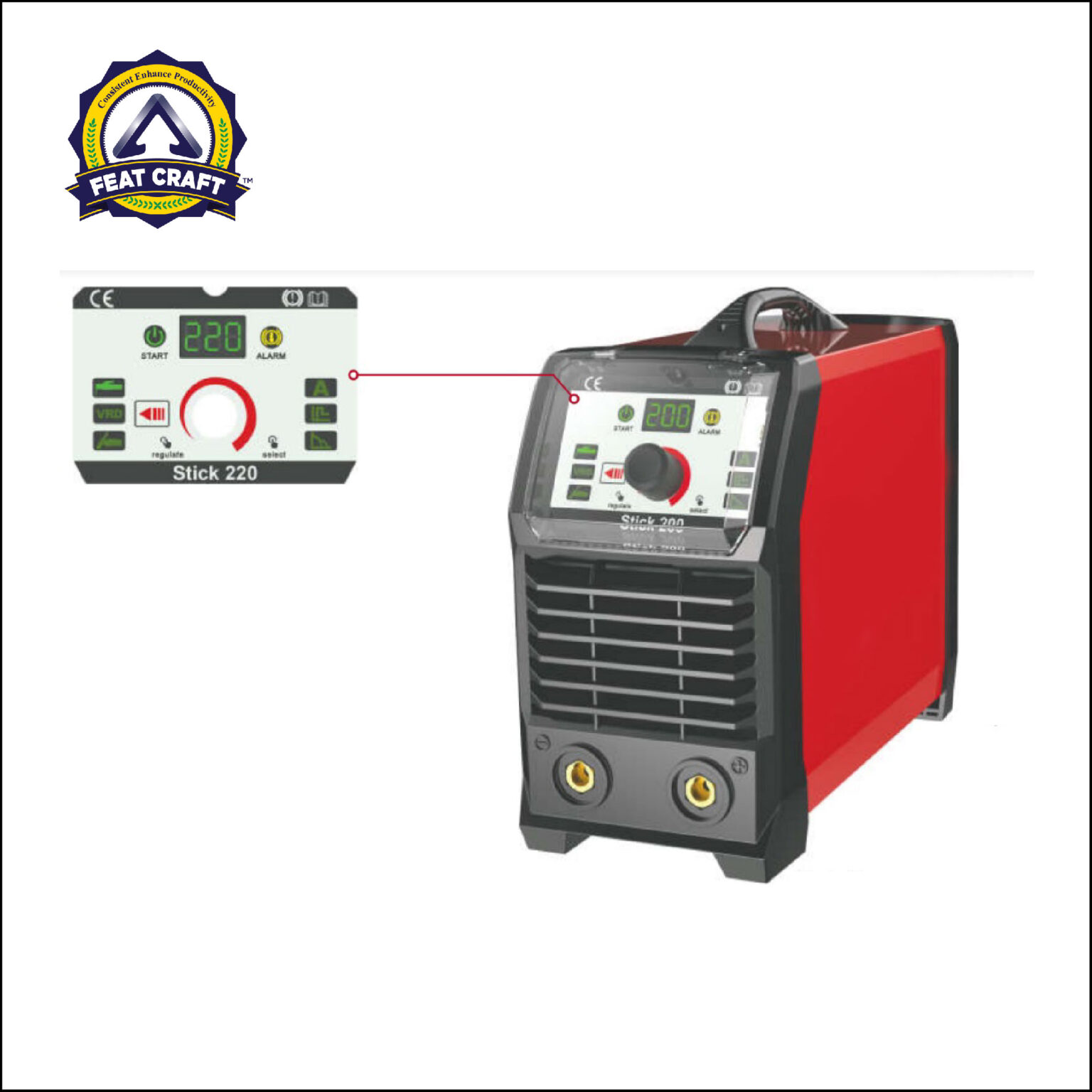 Stick Welding Machine_Feat Craft Pro Stick 160/180/200/220 Leading