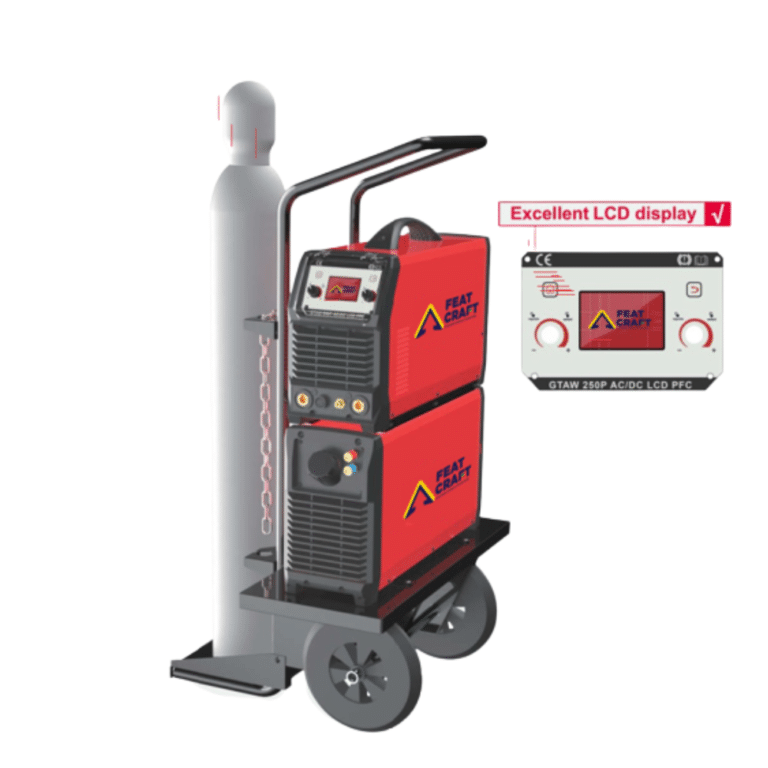 Tig Welding Machine Feat Craft Sim Gtaw 300p Ac Dc Lcd