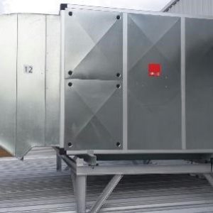 Fresh air supply unit with pre-filter